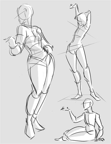  . . Body reference drawing female